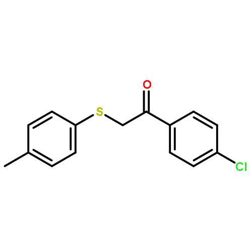 Ethanone, 1-(4-chlorophenyl)-2-[(4-methylphenyl)thio]-