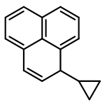 1H-Phenalene, 1-cyclopropyl-