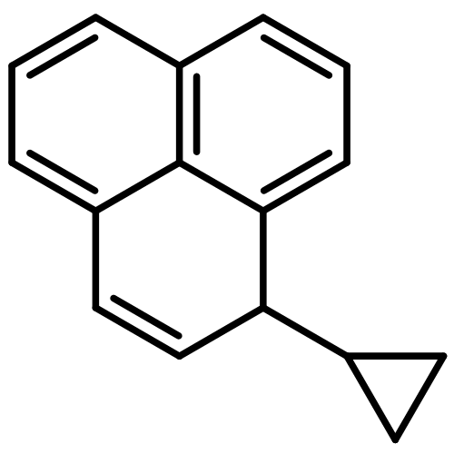 1H-Phenalene, 1-cyclopropyl-