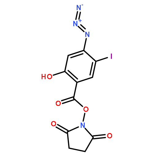 2,5-Pyrrolidinedione, 1-[(4-azido-2-hydroxy-5-iodobenzoyl)oxy]-