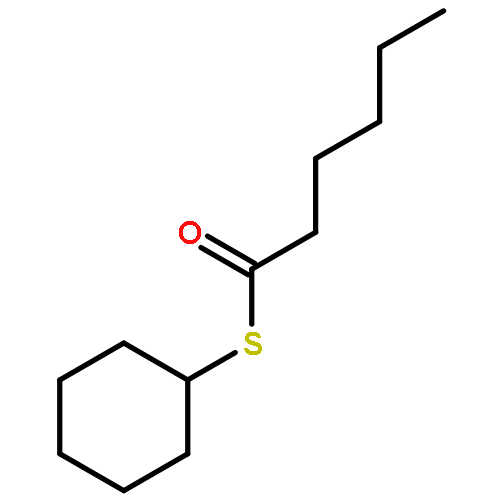 Hexanethioic acid, S-cyclohexyl ester