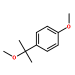 Benzene, 1-methoxy-4-(1-methoxy-1-methylethyl)-