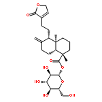 3-O-beta-D-glucopyranosyl-(1->3)-beta-D-fucopyranosyl 3beta,16beta,23,28-tetrahydroxyolean-9(11),12(13)-diene