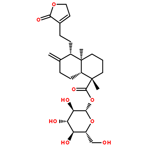 3-O-beta-D-glucopyranosyl-(1->3)-beta-D-fucopyranosyl 3beta,16beta,23,28-tetrahydroxyolean-9(11),12(13)-diene