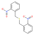 Benzene, 1,1'-[thiobis(methylene)]bis[2-nitro-