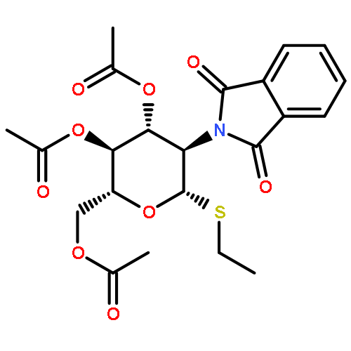 ethyl 3,4,6-tri-O-acetyl-2-deoxy-2-N-phthalamido-1-thio-β-D-glucopyranoside