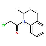 Quinoline, 1-(chloroacetyl)-1,2,3,4-tetrahydro-2-methyl-