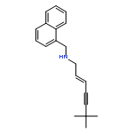 1-Naphthalenemethanamine,N-[(2E)-6,6-dimethyl-2-hepten-4-yn-1-yl]-