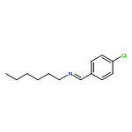 1-Hexanamine, N-[(4-chlorophenyl)methylene]-