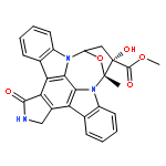 9,12-Epoxy-1H-diindolo[1,2,3-fg:3',2',1'-kl]pyrrolo[3,4-i][1,6]benzodiazocine-10-carboxylicacid, 2,3,9,10,11,12-hexahydro-10-hydroxy-9-methyl-1-oxo-, methyl ester,(9S,10R,12R)-