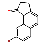 1H-Benz[e]inden-1-one, 8-bromo-2,3-dihydro-