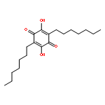 2,5-Cyclohexadiene-1,4-dione, 2,5-diheptyl-3,6-dihydroxy-