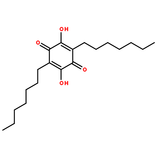 2,5-Cyclohexadiene-1,4-dione, 2,5-diheptyl-3,6-dihydroxy-