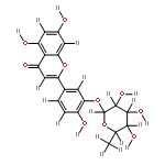 3'-O-alpha-L-Rhamnopyranoside-3',4',5,7-Tetrahydroxyflavone