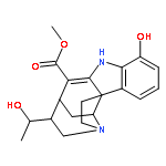 Methyl (19S)-12,19-dihydroxy-2,16-didehydrocuran-17-oate