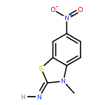 (2Z)-3-methyl-6-nitro-1,3-benzothiazol-2(3H)-imine