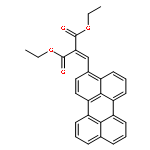 Propanedioic acid, (3-perylenylmethylene)-, diethyl ester