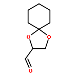 1,4-Dioxaspiro[4.5]decane-2-carboxaldehyde, (S)-