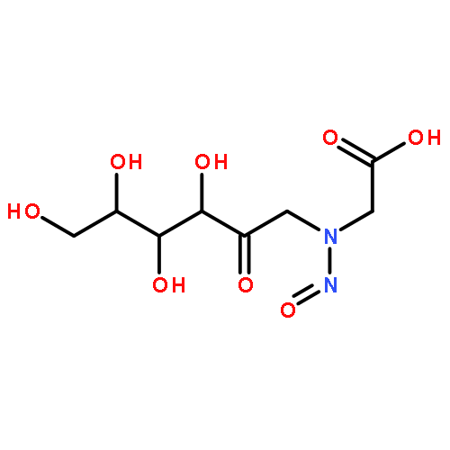 1-[(carboxymethyl)(nitroso)amino]-1-deoxy-D-fructose