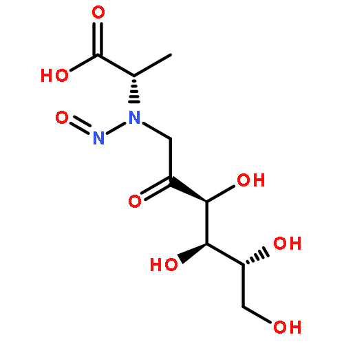 L-Alanine, N-(1-deoxy-D-fructos-1-yl)-N-nitroso-