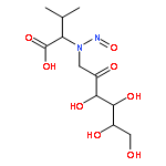 1-{[(1S)-1-carboxy-2-methylpropyl](nitroso)amino}-1-deoxy-D-fructose