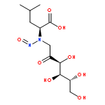 L-Leucine, N-(1-deoxy-D-fructos-1-yl)-N-nitroso-