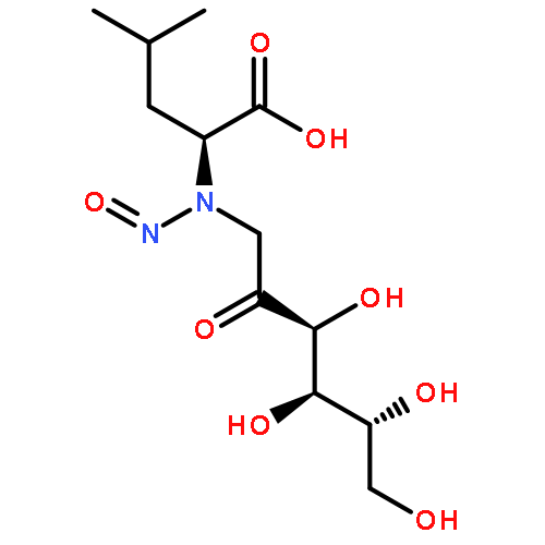 L-Leucine, N-(1-deoxy-D-fructos-1-yl)-N-nitroso-