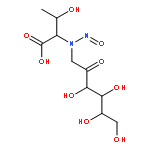 1-[(1-carboxy-2-hydroxypropyl)(nitroso)amino]-1-deoxyhex-2-ulose