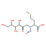 1-{[(1S)-1-carboxy-3-(methylsulfanyl)propyl](nitroso)amino}-1-deoxy-D-fructose