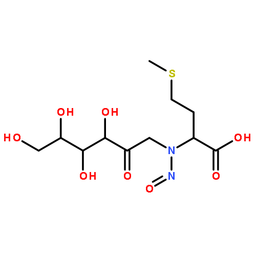 1-{[(1S)-1-carboxy-3-(methylsulfanyl)propyl](nitroso)amino}-1-deoxy-D-fructose