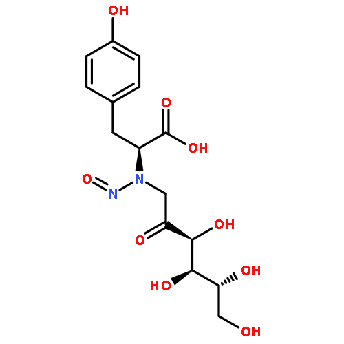 L-Tyrosine, N-(1-deoxy-D-fructos-1-yl)-N-nitroso-