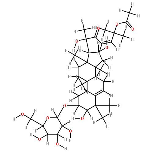 25-(acetyloxy)-2-(beta-D-glucopyranosyloxy)-3,16,20-trihydroxy-9-methyl-19-norlanosta-5,23(Z)-dien-22-one