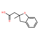 3-Benzofuranacetic acid, 2-methyl-