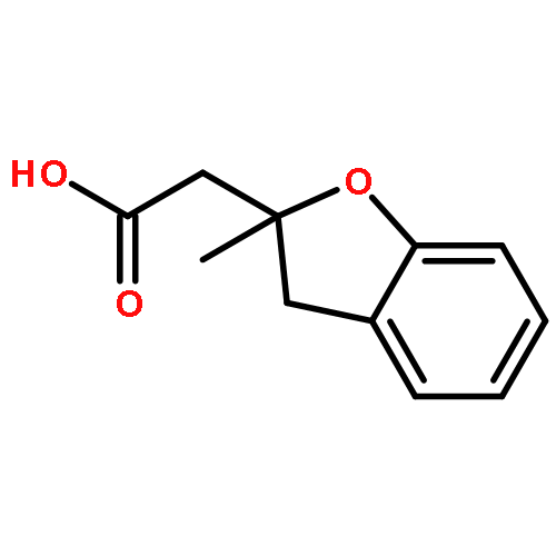 3-Benzofuranacetic acid, 2-methyl-