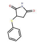 2,5-Pyrrolidinedione, 3-(phenylthio)-