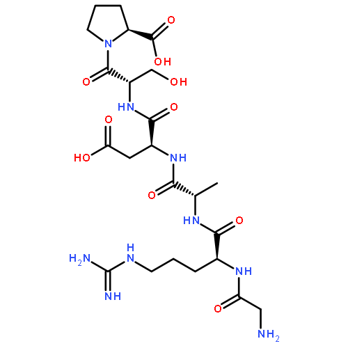 H-Gly-Arg-Ala-Asp-Ser-Pro-OH