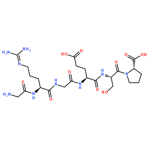 L-Proline,glycyl-L-arginylglycyl-L-a-glutamyl-L-seryl-