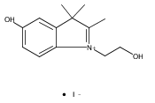 3H-Indolium, 5-hydroxy-1-(2-hydroxyethyl)-2,3,3-trimethyl-, iodide (1:1)