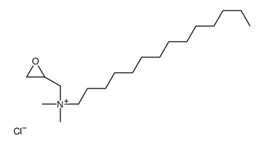 DIMETHYL-(OXIRAN-2-YLMETHYL)-TETRADECYLAZANIUM;CHLORIDE