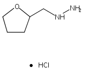 Hydrazine, [(tetrahydro-2-furanyl)methyl]-, hydrochloride (1:1)