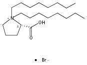 Pyrrolidinium, 2-carboxy-1,1-dioctyl-, bromide (1:1), (2S)- 