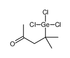 4-METHYL-4-TRICHLOROGERMYLPENTAN-2-ONE