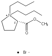 Pyrrolidinium, 1,1-dibutyl-2-(methoxycarbonyl)-, bromide (1:1), (2S)- 