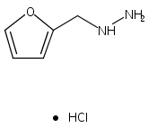 Hydrazine, (2-furanylmethyl)-, hydrochloride (1:1)