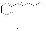 Hydrazine, [(2E)-3-phenyl-2-propen-1-yl]-, hydrochloride (1:1)