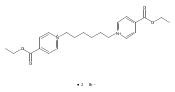 Pyridinium, 1,1'-(1,6-hexanediyl)bis[4-(ethoxycarbonyl)-, bromide (1:2) 