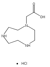 1H-1,4,7-Triazonine-1-acetic acid, octahydro-, hydrochloride (1:1)