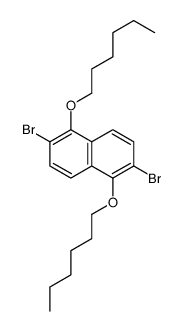 2,6-DIBROMO-1,5-DIHEXOXYNAPHTHALENE 