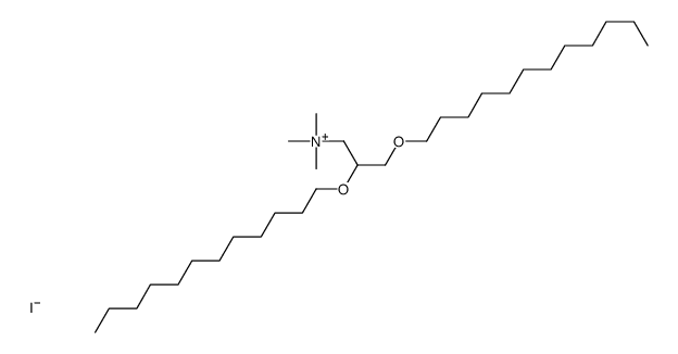 1-Propanaminium, 2,3-bis(dodecyloxy)-N,N,N-trimethyl-, iodide (1:1)