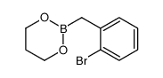 2-[(2-BROMOPHENYL)METHYL]-1,3,2-DIOXABORINANE 